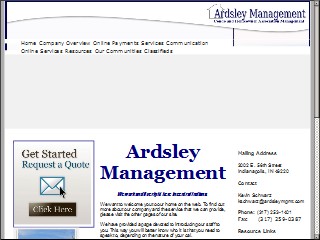 Web site www.ardsleymgmt.com, Ardsley Management Corp