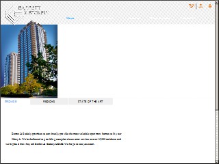Web site www.barrettandstokely.com, Barrett & Stokely, Inc. - Client - Corporate
