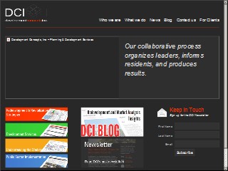 Web site www.development-concepts.com, Development Concepts Inc