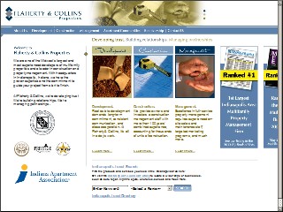 Web site www.flahertycollins.com, Flaherty & Collins Properties