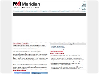 Web site www.mresonline.com, Meridian Real Estate