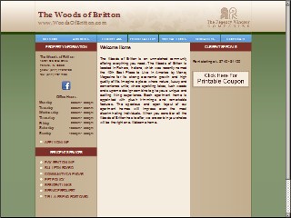Web site www.woodsofbritton.com, Woods Of Britton Apartment